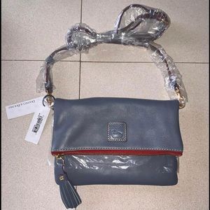 Dooney and Bourke Pebble Grain Foldover Crossbody